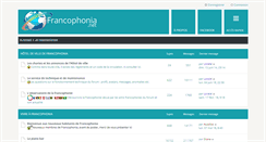 Desktop Screenshot of francophonia.net